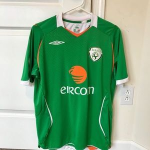 Umbro Ireland soccer jersey